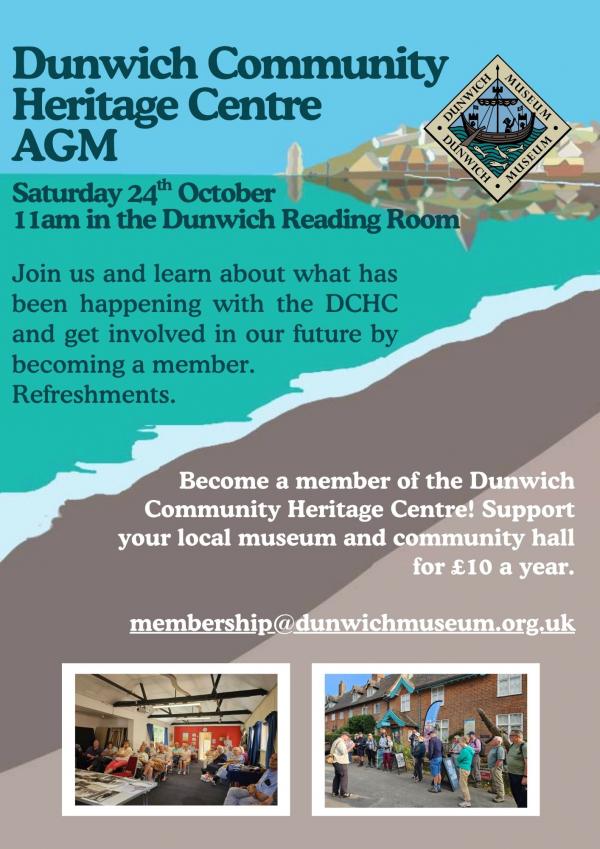 Dunwich Community Heritage Centre AGM